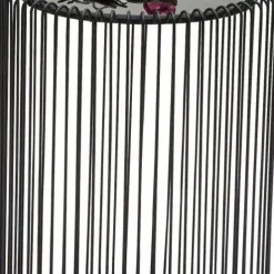 Cheap Bijzettafel Wire Zwart (2-delig) Ø44cm Kasten|Tuinmeubelen