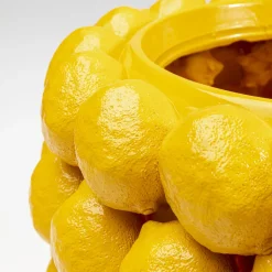 Fashion Bloempot Lemon Juice 22cm Opbergers|Tuinmeubelen