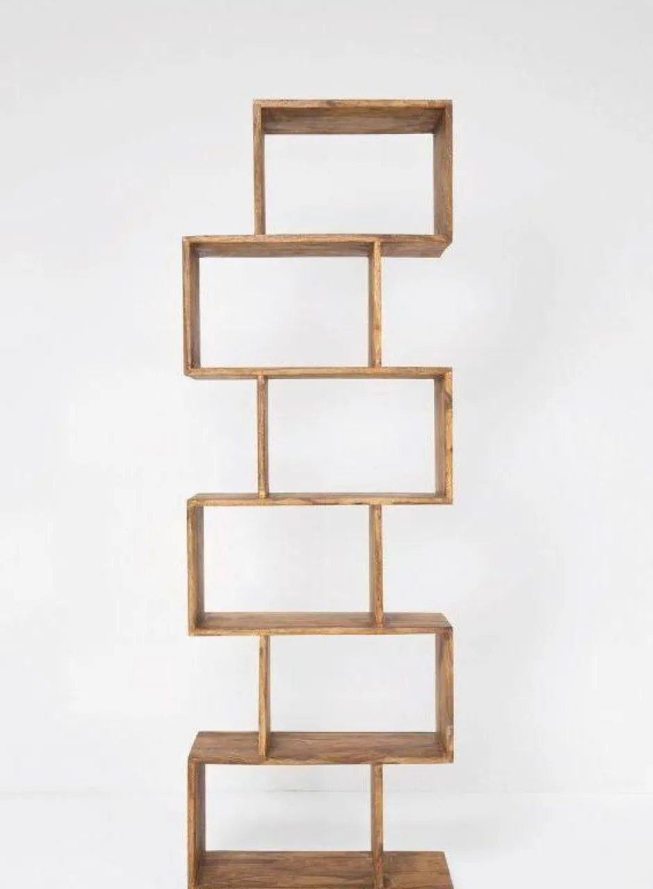 Fashion Boekenkast Authentico Zick Zack 180cm Kasten|Tuinmeubelen