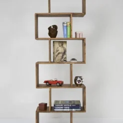 Fashion Boekenkast Authentico Zick Zack 180cm Kasten|Tuinmeubelen