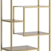 Sale Boekenkast Loft Goud 195x60cm Tuinmeubelen