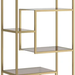 Sale Boekenkast Loft Goud 195x60cm Tuinmeubelen