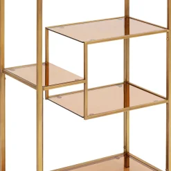 Fashion Boekenkast Loft Goud 100x60cm Kasten|Tuinmeubelen