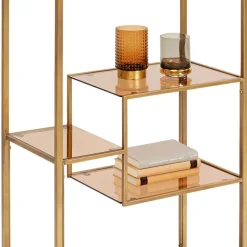 Fashion Boekenkast Loft Goud 100x60cm Kasten|Tuinmeubelen