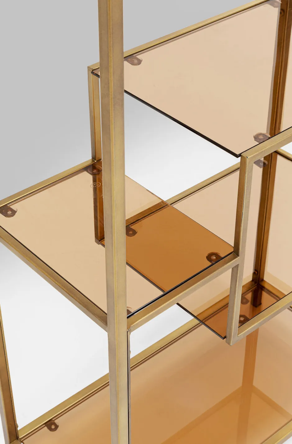 Fashion Boekenkast Loft Goud 100x60cm Kasten|Tuinmeubelen
