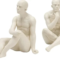 Discount Boekensteun Meditating Man (Set Van 2) Woondecoratie|Kasten