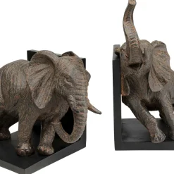 Best Sale Boekensteun Olifanten 25cm (2-delig) Woondecoratie|Kasten