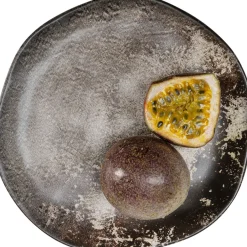 Store Bord Savannah Brown/Grey Matt Ø26cm Servies & Tafelaccessoires|Kasten