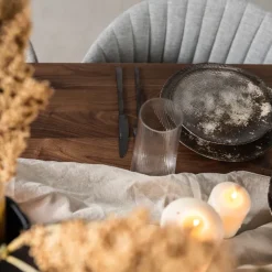 Store Bord Savannah Brown/Grey Matt Ø26cm Servies & Tafelaccessoires|Kasten