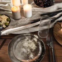 Store Bord Savannah Brown/Grey Matt Ø26cm Servies & Tafelaccessoires|Kasten