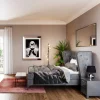 Best Boxspringbed Benito Moon Grey 160x200cm Bedden|Kasten