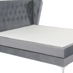 Best Sale Boxspringbed Benito Moon Grey 180x200cm Bedden|Kasten