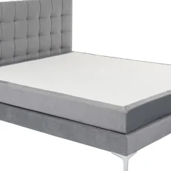 Online Boxspringbed Benito Star Grey 160x200cm Bedden|Kasten