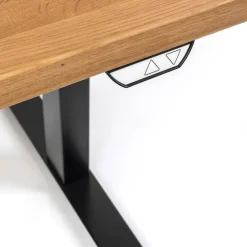Store Bureau Office Jackie Eik Zwart 160x80cm Kasten|Tafels