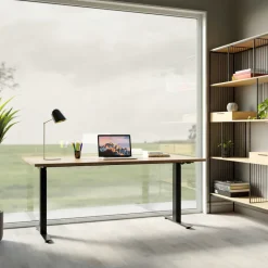 Store Bureau Office Jackie Eik Zwart 160x80cm Kasten|Tafels