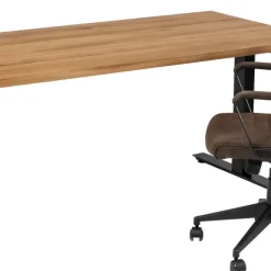 Store Bureau Office Jackie Eik Zwart 160x80cm Kasten|Tafels