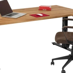 Store Bureau Office Jackie Eik Zwart 160x80cm Kasten|Tafels