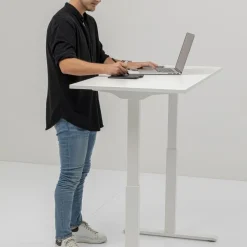 Best Bureau Office Smart Wit Wit 140x60cm Kasten|Tafels