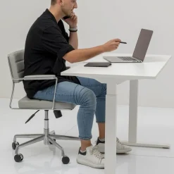 Best Bureau Office Smart Wit Wit 140x60cm Kasten|Tafels