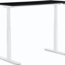 Fashion Bureau Office Smart Wit Zwart 140x60cm Kasten|Tafels