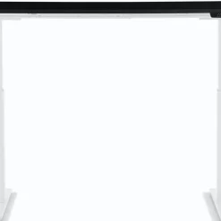 Fashion Bureau Office Smart Wit Zwart 140x60cm Kasten|Tafels