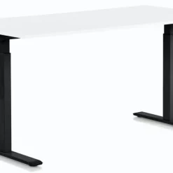 Cheap Bureau Office Smart Zwart Wit 160x80cm Kasten|Tafels