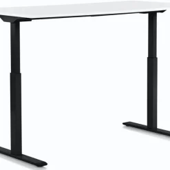 Cheap Bureau Office Smart Zwart Wit 160x80cm Kasten|Tafels
