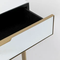 Store Bureau Soran Gold 120x50cm Kasten|Tafels