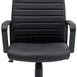 Fashion Bureaustoel Labora Hoog Zwart Kasten|Stoelen