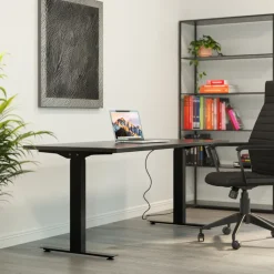 Fashion Bureaustoel Labora Hoog Zwart Kasten|Stoelen