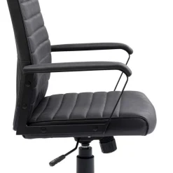 Fashion Bureaustoel Labora Hoog Zwart Kasten|Stoelen
