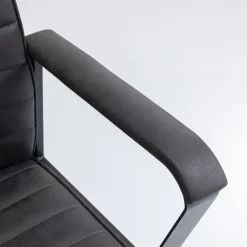 Fashion Bureaustoel Labora Hoog Zwart Kasten|Stoelen