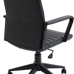 Fashion Bureaustoel Labora Zwart Kasten|Stoelen