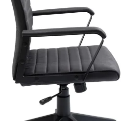 Fashion Bureaustoel Labora Zwart Kasten|Stoelen