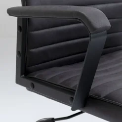 Fashion Bureaustoel Labora Zwart Kasten|Stoelen