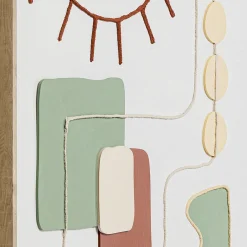 Store Canvas Art Eye Left 60x90cm Wanddecoratie|Kasten