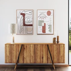 Fashion Canvas Art Eye Right 60x90cm Wanddecoratie|Kasten