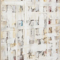 Discount Canvas Treccia 120x120cm Wanddecoratie|Kasten