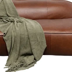 Store Chaise Longue Wonder Leather Brown 252cm Kasten|Tuinmeubelen