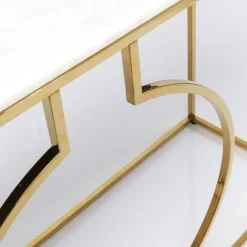 Discount Console Miami Loft Goud 120cm Kasten|Lage Kasten & Dressoirs