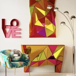 Fashion Console Prisma Colore 127cm Kasten|Lage Kasten & Dressoirs