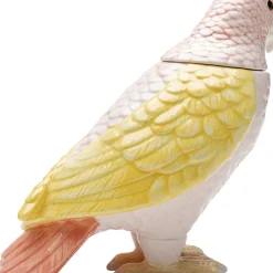 Cheap Deco Kan Exotic Bird Giallo 23cm Opbergers|Woondecoratie