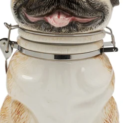 Store Deco Pot Pug 18cm Tuinmeubelen