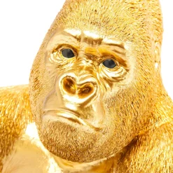 Best Decofiguur Aap Gorilla Side Medium Goud Opbergers|Woondecoratie