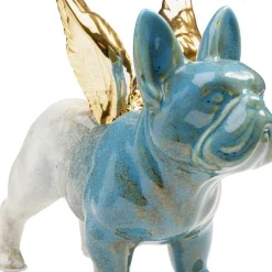 Clearance Decofiguur Angel Wings Dog Assorted Opbergers|Woondecoratie