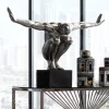 Cheap Decofiguur Atleet XL Zilver Opbergers|Woondecoratie
