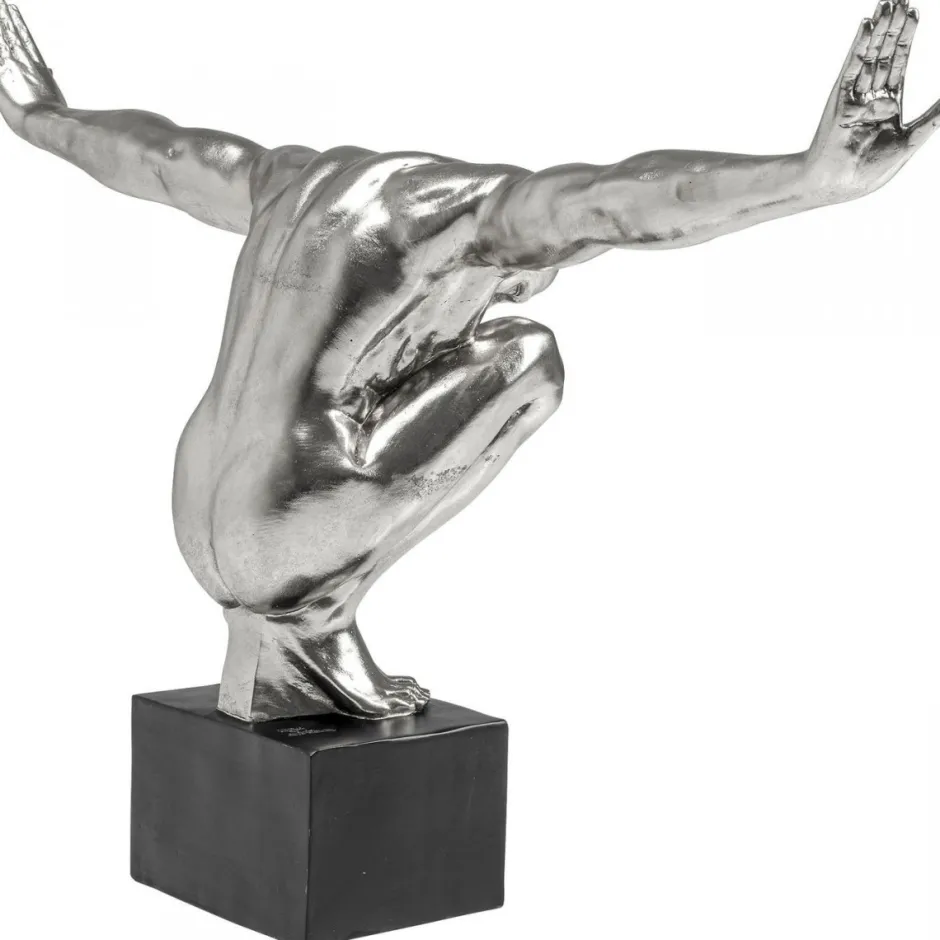 Cheap Decofiguur Atleet XL Zilver Opbergers|Woondecoratie