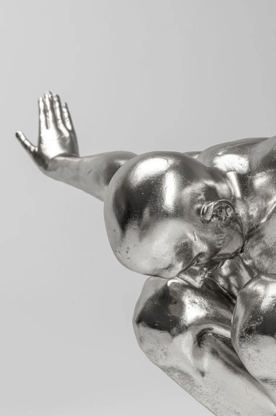 Cheap Decofiguur Atleet XL Zilver Opbergers|Woondecoratie
