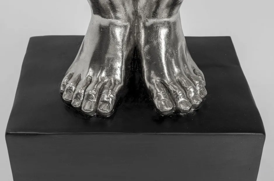 Cheap Decofiguur Atleet XL Zilver Opbergers|Woondecoratie