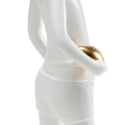 Discount Decofiguur Ball Girl White 41cm Opbergers|Woondecoratie